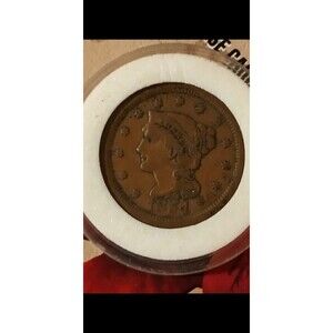 EF 1854 Large Cent